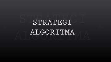 Algoritma Devide and Conquer Perkalian Matriks