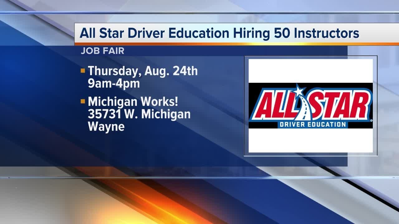 All Star Driver Education >> 50 Driver Education Instructors Being Recruited At A Job Fair In Wayne On August 24 2017 All Star Driver Education >> 50 Driver Education Instructors Being Recruited At A Job Fair In Wayne On August 24 2017