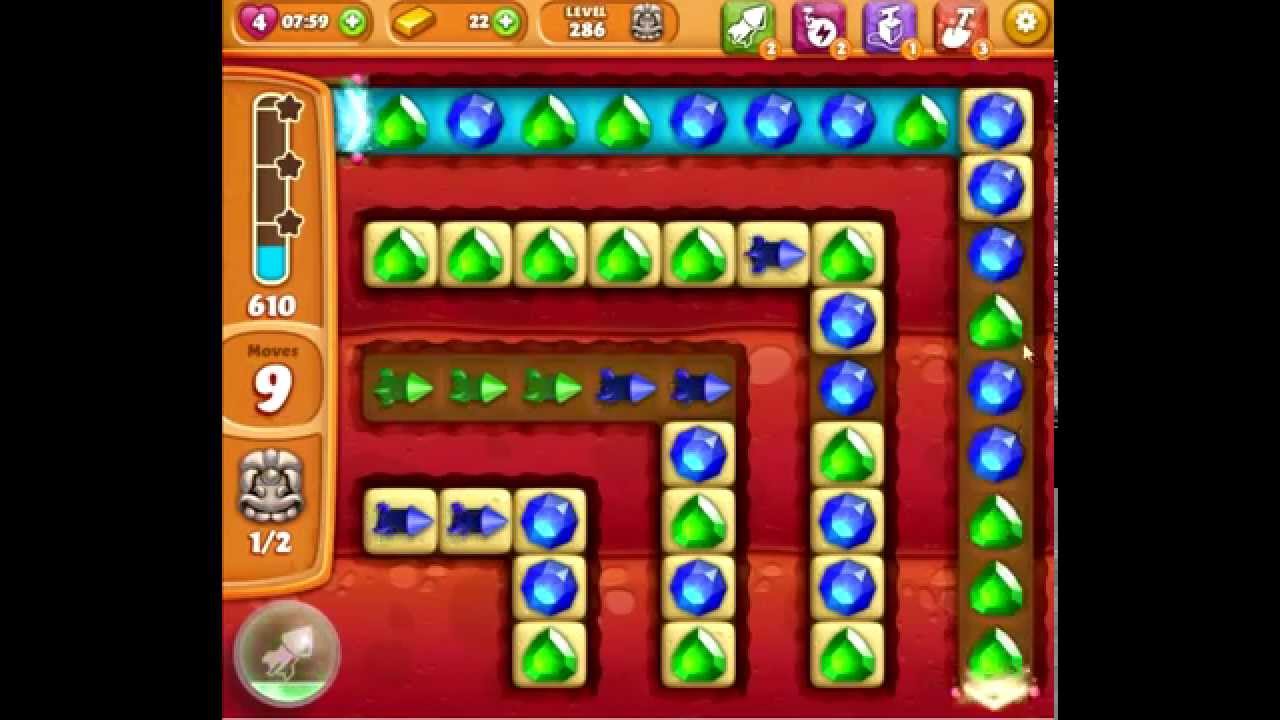 Diamond Digger Saga level 286 no boosters 😈