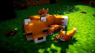 I Built Fox Pixel Art In Minecraft