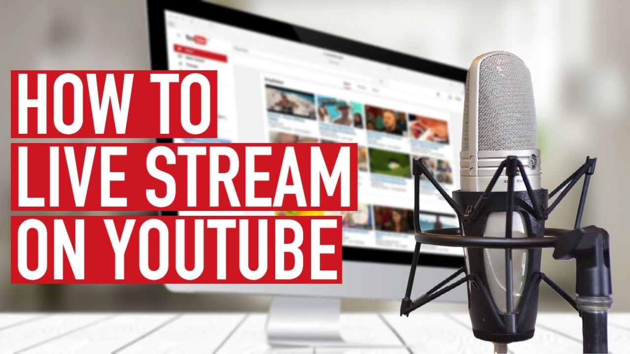 How to Live Stream on YouTube - NEW CREATOR STUDIO