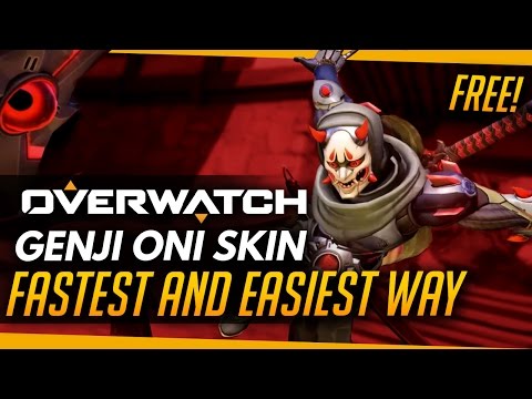 Overwatch: Tens até amanhã para ganhar a Oni Skin de Genji