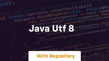 java utf 8