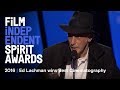 Ed Lachman wins Best Cinematography for Carol at the 2016 Film Independent Spirit Awards