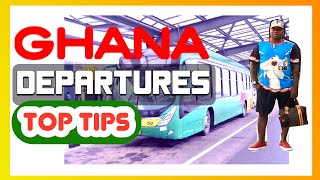 GHANA DEPARTURES : STEP BY STEP // PROCEDURE // for FIRST TIME Flyer