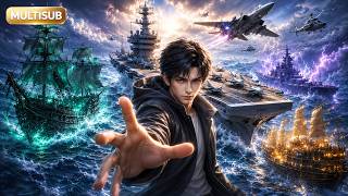 ⛴️Sa ocean survival, lahat may maliit na bangka, pero ako nag-unlock ng aircraft carrier!🌊 screenshot 3