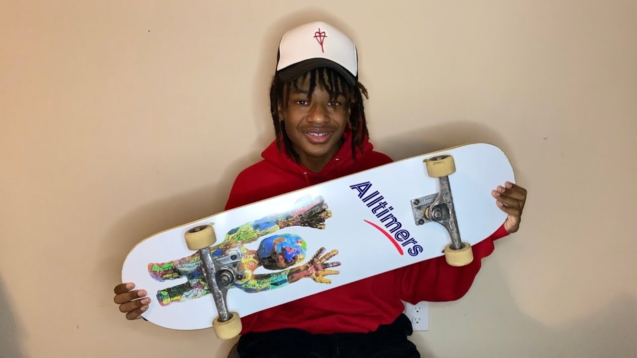 New Skateboard Setup! || Alltimers Skateboard Setup