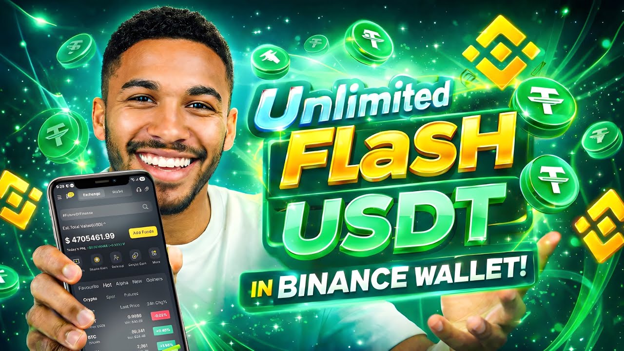 Unlimited Flash USDT in Binance Wallet 😱 | Live Test | Real or Fake?
