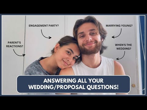 answering all your proposal/wedding questions!