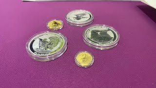 Germania Mint! Perth Mint! Gold, Silver and Copper Stacking! 💛🤍🤎