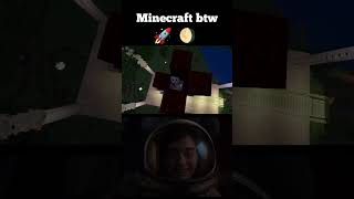 Fiz um Foguete no Minecraft! #shorts #shortvideo #game #minecraft #minecraftbuilding #redstone