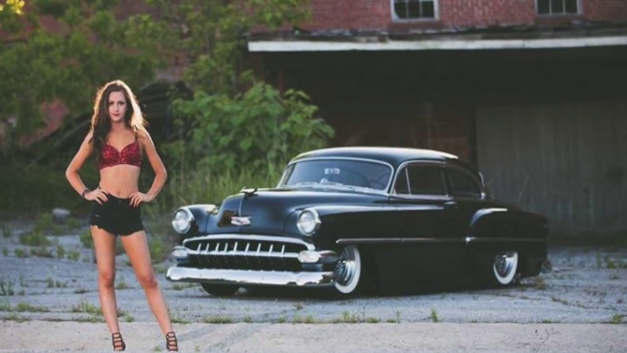 1954 Chevrolet 210 2-door Chopped, Bagged - YouTube 1954 Chevrolet 210 2-door Chopped, Bagged - YouTube