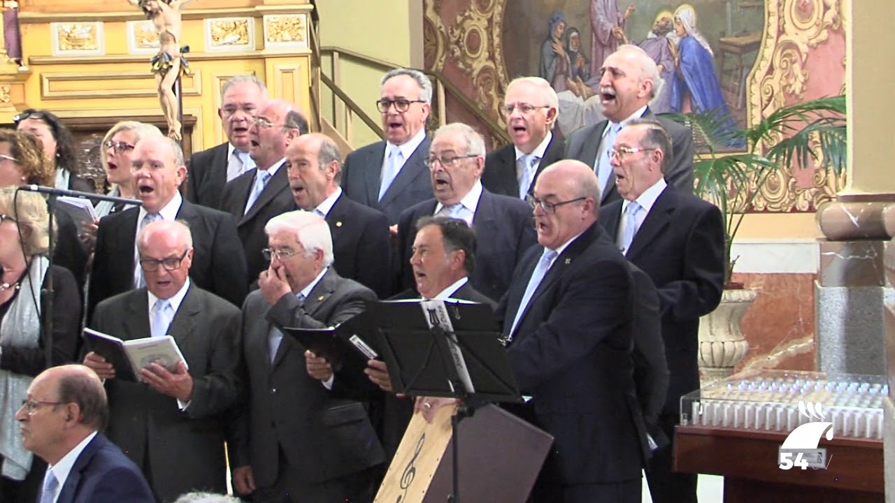 PRESENTACIÓN DEL DISCO AQUÍ ESTAMOS DEL CORO AAAA pozoblanco cordoba