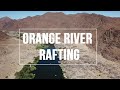 Orange river rafting  namibia