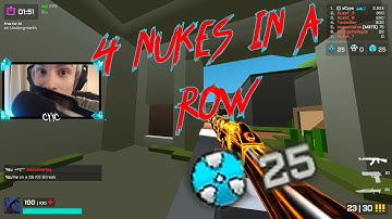 4 NUKES IN A ROW ON KRUNKER (INSANE)