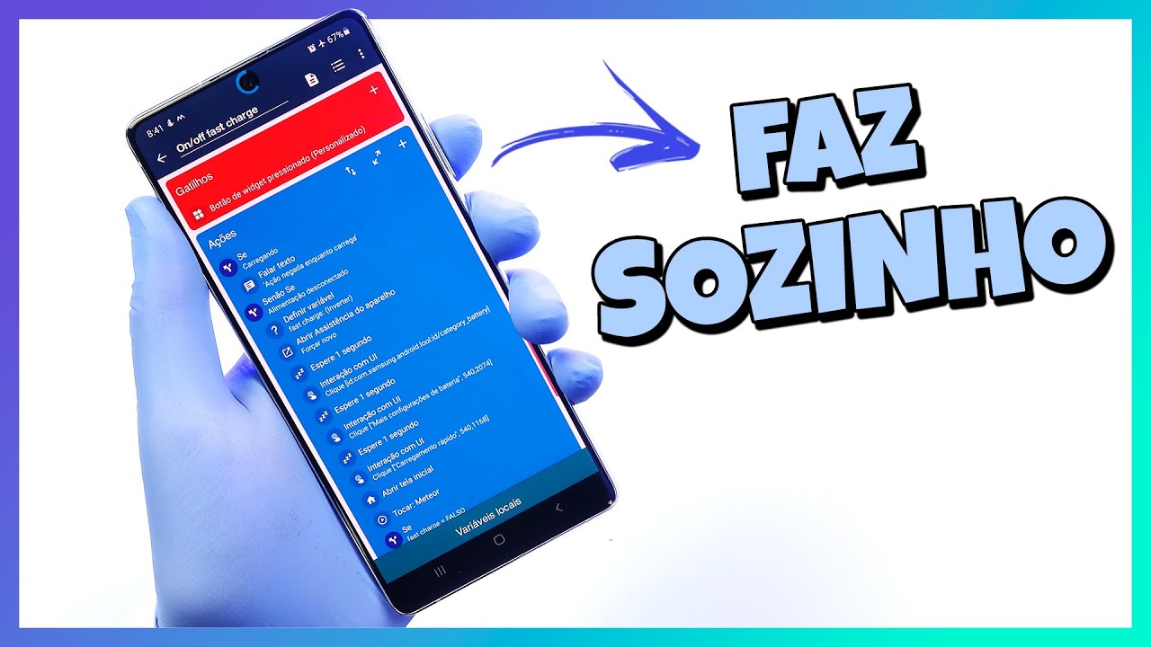 🔵 Ele faz sozinho. Automatize seu Samsung | Seu celular MAIS inteligente | PARTE 1