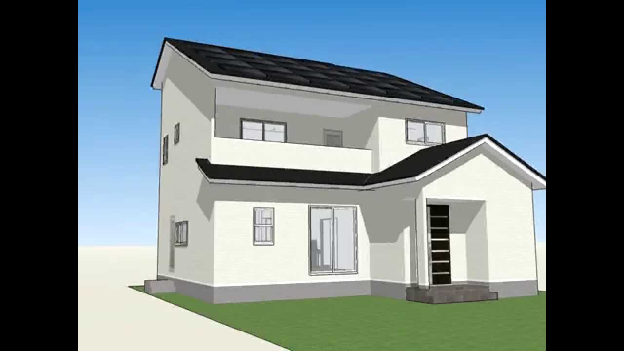 スケッチアップ Google Sketchup で3dモデル作成 ミツル建築工房の家づくり Youtube