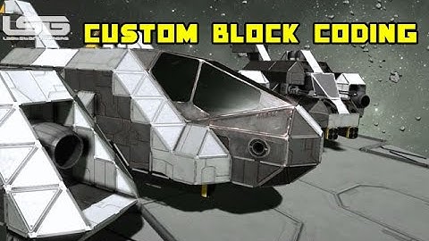 Space Engineers - Custom Block Coding API, Reloadable Missile Lanchers