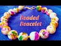 Diy beaded bracelet tutorial  how to make beaded bracelets 