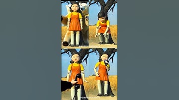 Squid Game doll AI mentality 4c1 #squidgame #ruinedbyai #squidgame2