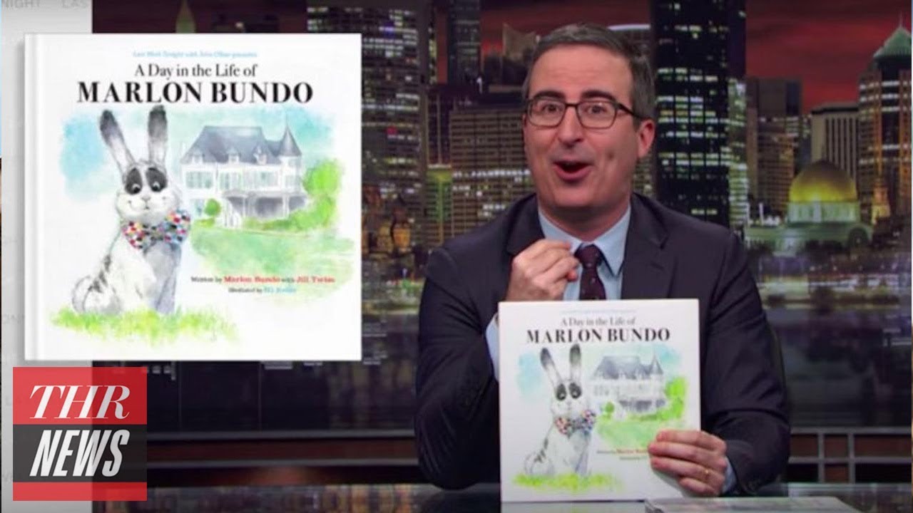 John Oliver spoofs Pence family's new kids' book with gay-themed 'Marlon Bundo ...