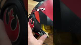 Just upgraded my Poe Dameron helmet with this easy LED light addition! Now it's even cooler ✨