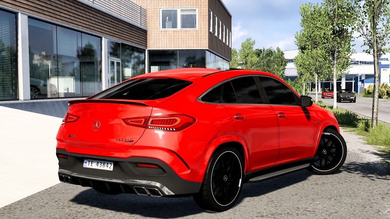 Mercedes-Benz GLE 63 S AMG -ETS2 - [1.57][Euro Truck Simulator 2] #auto #ceddz18nation #automobile
