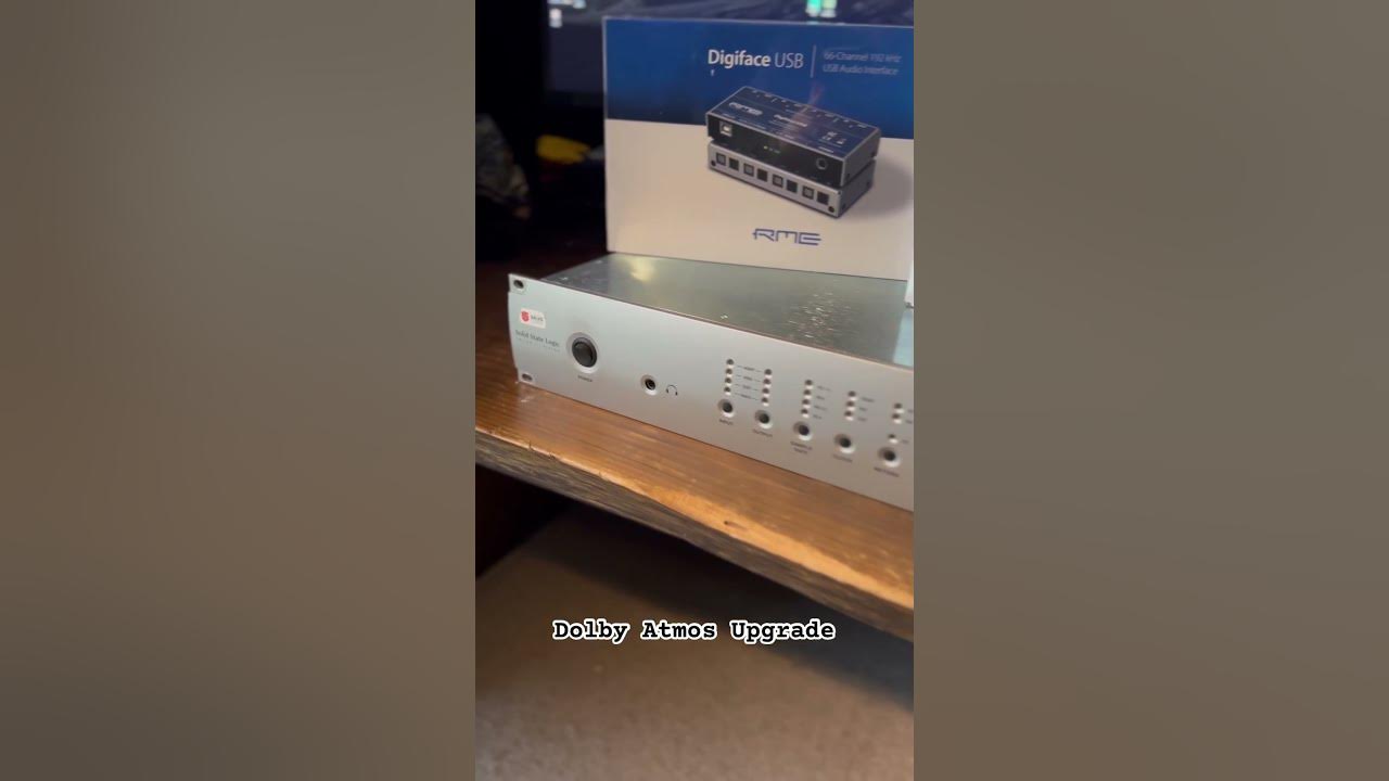 Dolby Atmos Interface 7.1.2 Upgrade. RME DIGIFACE USB , ARC and the