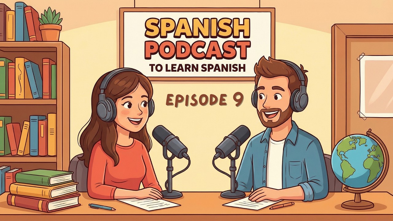 Learn Spanish quickly with podcast | Spanish learning Conversation | Making friends| Episode 9