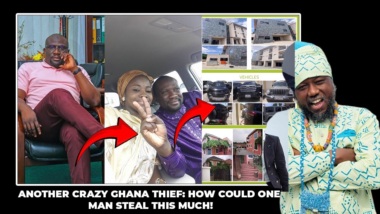 ЕЩЕ ОДИН БЕЗУМНЫЙ ВОР ИЗ ГАНЫ: КАК ОДИН ЧЕЛОВЕК МОГ УКРАСТЬ СТОЛЬКО!