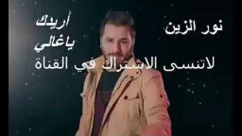 نور الزين اريدك يا غالي نور الزين اريدك يا غالي