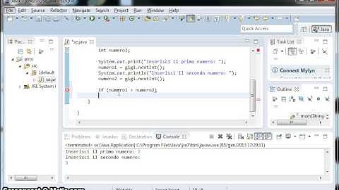 Tutorial 4 - istruzione IF (Java)
