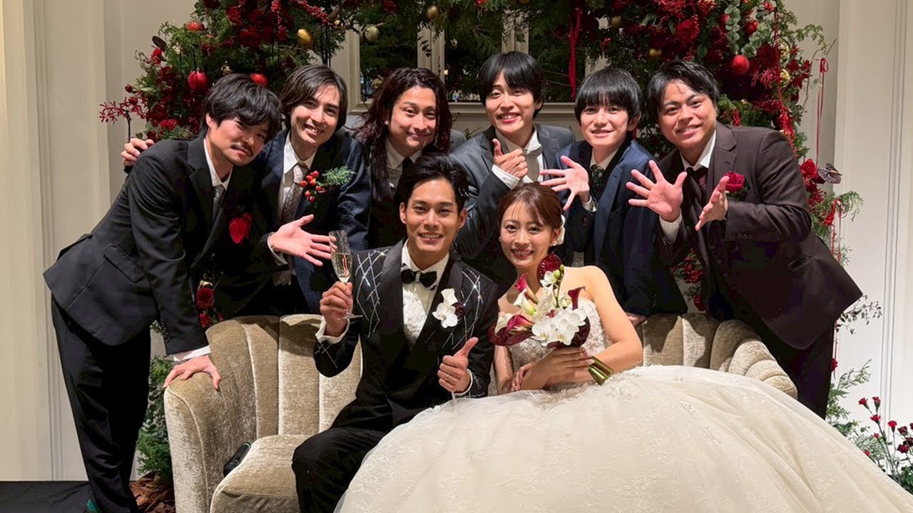 友達の結婚式行ってきた【本郷奏多の日常】