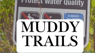 Muddy trails in the Boise Foothills