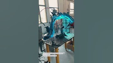 Industrial Welding Robot in Action | Automated Robotic Arm Welding Process