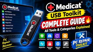 Medicat USB Toolkit Complete Guide All Tools & Categories Explained | Pc Repair  Toolkit