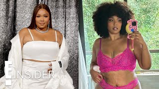 Lizzo Shares Glimpse at Transformation With Cheeky Lingerie Photos | E! Insider