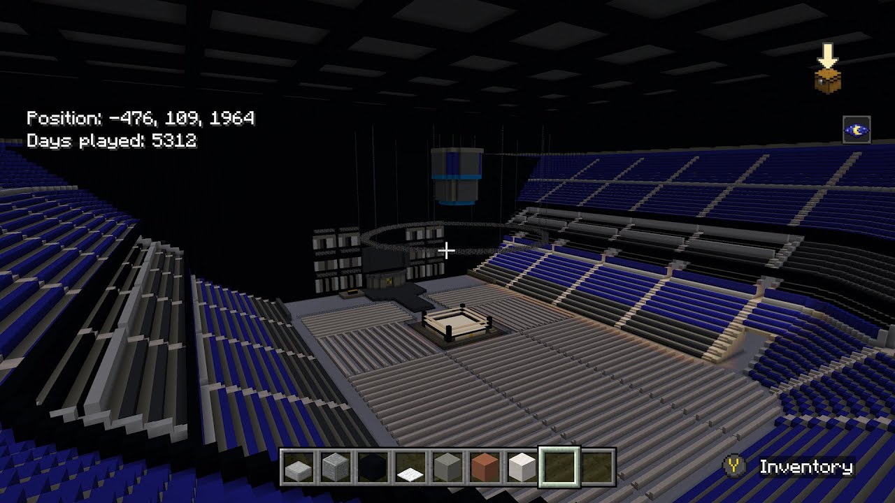 wwe nxt takeover, Amway center minecraft