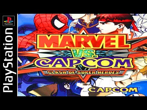 Marvel vs. Capcom: Clash of Super Heroes 100% - Full Game Walkthrough / Longplay (PS1)