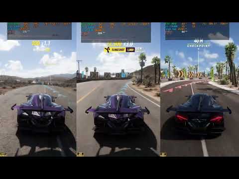 Forza Horizon 5 - 32gb ram 1080p/1440p/2160p - RTX 3070 - i5 13600K