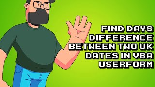 Calculate Days Difference in UK Dates using VBA Userform