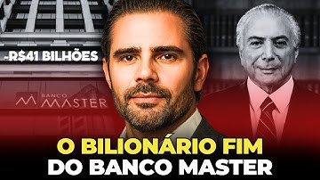 ROMBO DE R$41 BILHÕES? - O POLÊMICO FIM DO BANCO MASTER