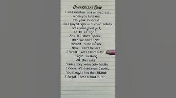 Thumbnail of EMELINE - 'Cinderella's dead' Lyrics (REQUESTED) #lyrics #shorts #shortsfeed