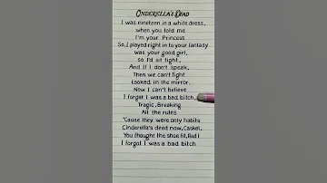 EMELINE Cinderella S Dead Lyrics REQUESTED Lyrics Shorts Shortsfeed 