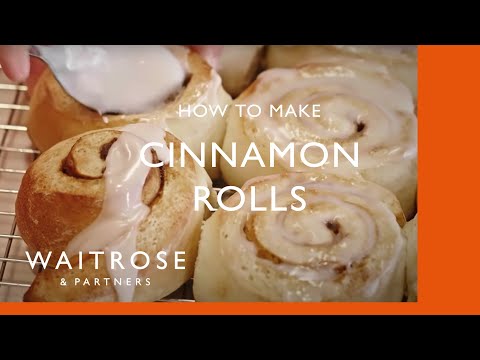 How To Make Cinnamon Rolls | Cookery School | Waitrose