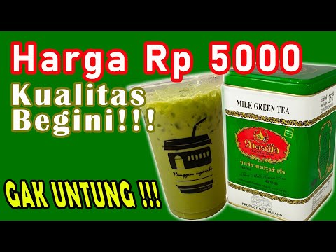 Thaai green Tea Resep Enak Banget!! Kalo Kualitas Begini Pasti Laku Banget. Yuk Dicoba, Semoga Cuan!