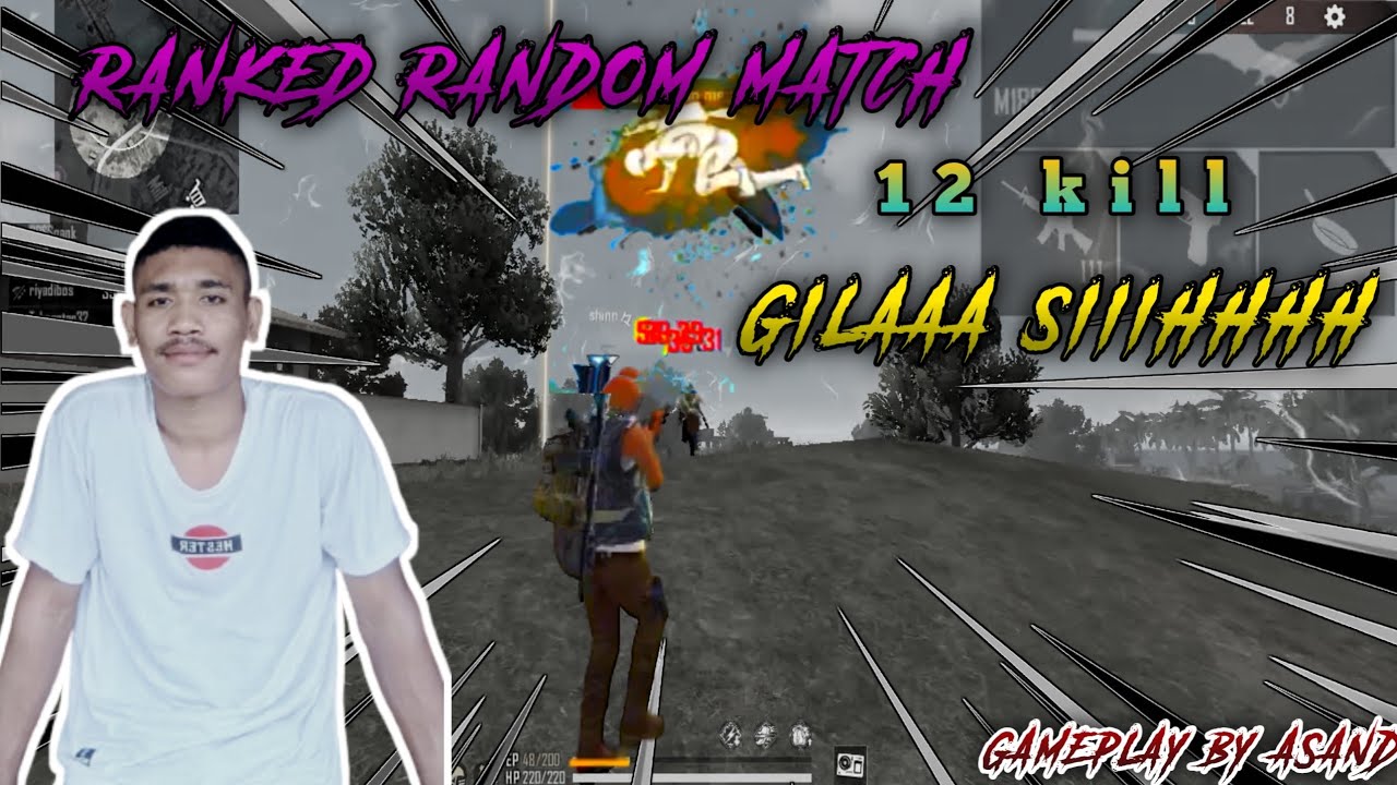 Tim Random Full Gameplay Ranked Dengan Tim Random || Tetap Kill Banyak Walaupun ...