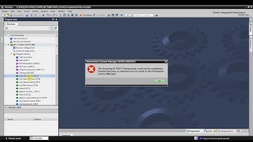 The licensing of step 7 basic could not be completely finished