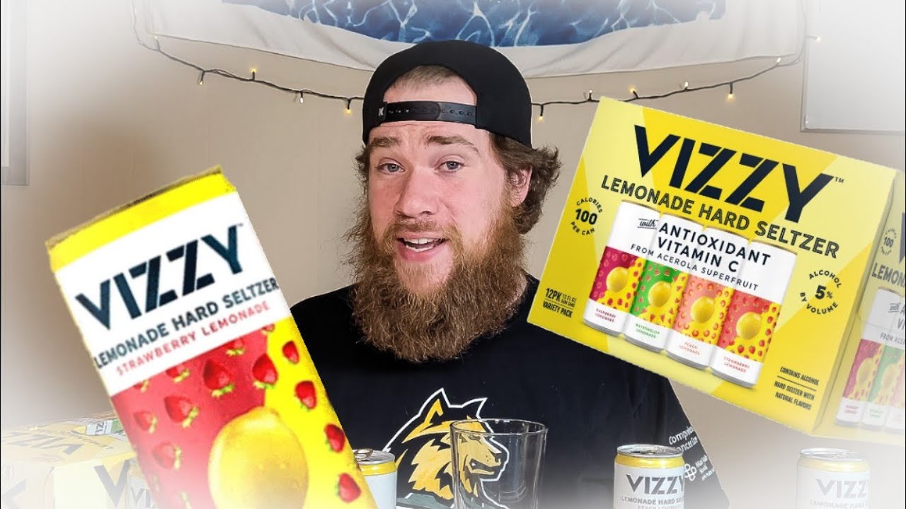 The BEST Lemonade Seltzer? Vizzy Lemonade Hard Seltzer Review YouTube