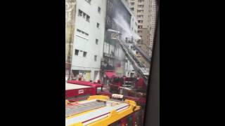 時昌迷你倉火警現場 24/06/2016 向消防員致敬